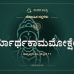 ಧರ್ಮಾರ್ಥಕಾಮಮೋಕ್ಷೇಷು, ಸುಭಾಷಿತ ರತ್ನಗಳು, ಜೀವನ ಸೂತ್ರ